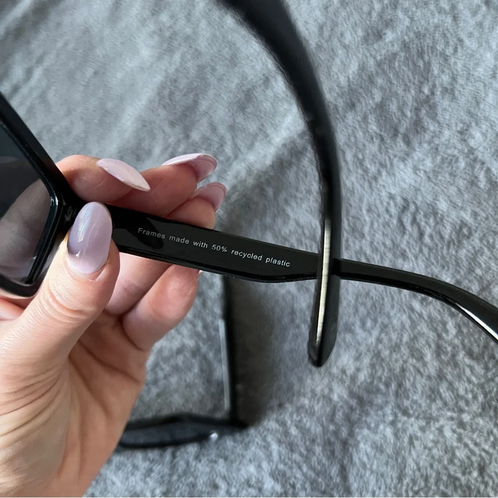 🔥Trendy Black Square Sunglasses Set